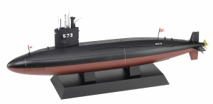 ピットロード 【再生産】1/350 海上自衛隊 潜水艦 SS-573 ゆうしお（塗装済み完成品）【JBM08】プラモデル  返品種別B