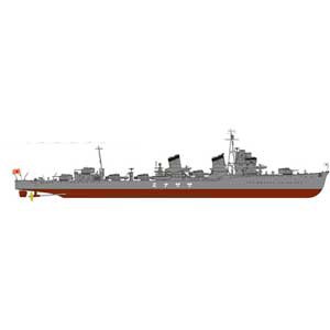 ピットロード 1/700 日本海軍 特型駆逐艦 漣（さざなみ）新WWII 日本海軍艦船装備セット7付【SPW29】プラモデル  返品種別B