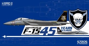 グレートウォールホビー 1/72 F-15C 在欧アメリカ空軍45周年記念塗装【S7205】プラモデル  返品種別B