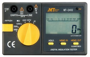 マザーツール MT-2402 デジタル絶縁抵抗計[MT2402] 返品種別B