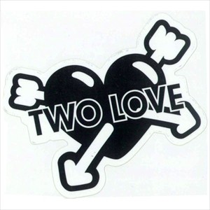 東洋マーク R792 ステッカー TWO LOVE[R792TOYO] 返品種別A