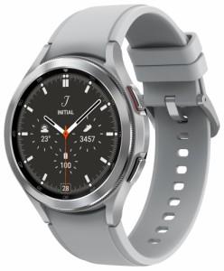 サムスン 【国内正規品】SAMSUNG Galaxy Watch4 Classic 46mm/Silver スマートウォッチ（シルバー）  SM-R890NZSAXJP返品種別A