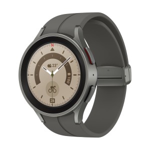 サムスン 【国内正規品】SAMSUNG Galaxy Watch5 Pro 45mm/Gray Titanium　スマートウォッチ SM-R920NZTAXJP[SMR920NZTAXJP] 返品種別A