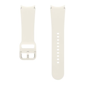 サムスン Galaxy Watch6用交換バンド Sport Band（S/M）/CREAM（クリーム） SAMSUNG Galaxy Watch6 ET-SFR93SUEGJP返品種別A