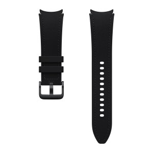 サムスン Galaxy Watch6用交換バンド Hybrid Eco-Leather Band（M/L）/BLACK（ブラック） ET-SHR96LBEGJP返品種別A
