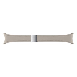 サムスン Galaxy Watch6用交換バンド D-Buckle Hybrid Eco-Leather Band（Slim S/M）/ETOUPE（エトゥープ） ET-SHR93SAEGJP返品種別A
