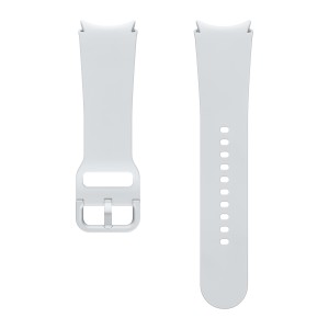 サムスン Galaxy Watch6用交換バンド Sport Band（S/M）/SILVER（シルバー） SAMSUNG Galaxy Watch6 ET-SFR93SSEGJP返品種別A