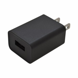 ラスタバナナ RACA1A01BK USB1ポート AC充電器 1A（ブラック）[RACA1A01BK] 返品種別A