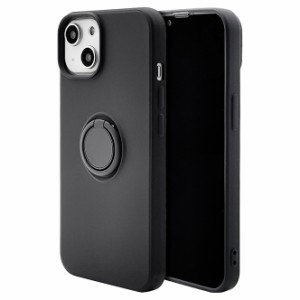 ラスタバナナ 7066IP261TP iPhone 14 / 13 用 TPUリングケース（ブラック）RastaBanana[7066IP261TP] 返品種別A