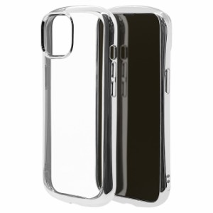 ラスタバナナ iPhone 14 / 13 用 VANILLA PACK TPUケース メタルフレーム 2.7mm CURVE （シルバー） RastaBanana 7117IP261TP返品種別A