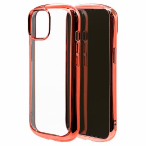 ラスタバナナ iPhone 14 / 13 用 VANILLA PACK TPUケース メタルフレーム 2.7mm CURVE （ローズゴールド） 7119IP261TP返品種別A