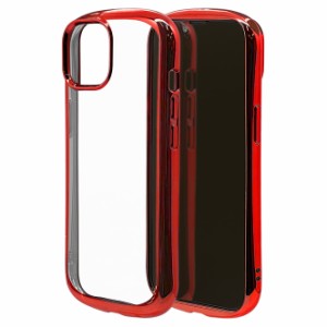 ラスタバナナ iPhone 14 / 13 用 VANILLA PACK TPUケース メタルフレーム 2.7mm CURVE （レッド） RastaBanana 7123IP261TP返品種別A