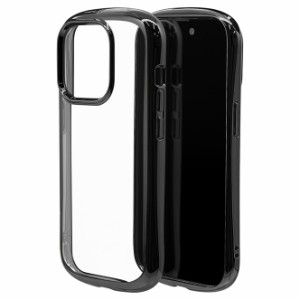 ラスタバナナ iPhone 14 Pro（6.1インチ）用 VANILLA PACK TPUケース メタルフレーム 2.7mm CURVE （ブラック） 7193IP261PTP返品種別A