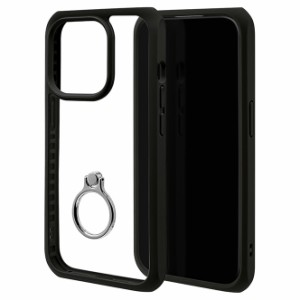 ラスタバナナ 7691IP361PHB iPhone15 Pro（6.1inch/3眼）用 VANILLA PACK AIRSOLID ハイブリッドケース TPU×アクリル 5H 衝撃吸収リング