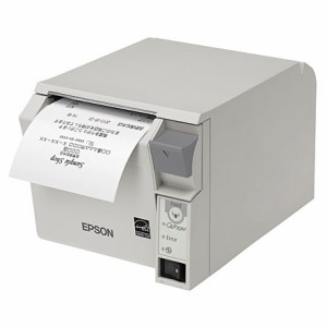 エプソン TM702US201 レシートプリンター（クールホワイト）TM-T70IIシリーズ RS-232（シリアル） 80mm幅ロール紙[TM702US201] 返品種別A