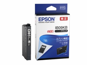 エプソン IB09KB ［純正］インクカートリッジ（ブラック/大容量インク）EPSON[IB09KB] 返品種別A