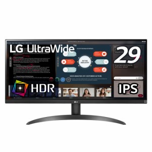 LG 29WP500-B [29型 21:9 IPS 2560×1080 ウルトラワイドモニター/HDR/超解像技術/フリッカーセーフ/ブルーライト低減モード/FreeSync/DA