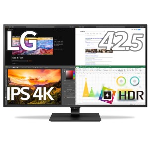 LG 43UN700-BAJP [42.5型 LG UltraFine Display 4K（3840×2160）/ノングレア/IPS/HDR/4PBP/PIP/USB Type-C/PD 60W/10W＋10Wスピーカー/