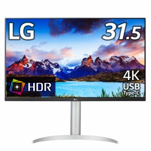 LG 32UP550N-W [31.5型 4K(3840×2160)モニター / USB Type-C / DCI-P3 90％ / 各種ゲーミング機能搭載][32UP550NW] 返品種別B