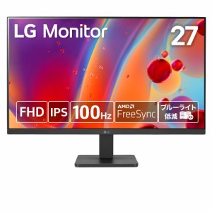 LG 27MR400-B [27型 LG Monitor / IPS / 100Hz / sRGB99％ / コントラスト1300:1/ AMD FreeSync / D-Sub・HDMI対応 /DAS Mode / ブルーラ