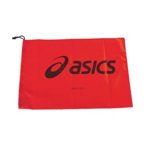 アシックス TZS987.23-F シューバッグ（L）（35×40cm）（レッド）[TZS98723F] 返品種別B