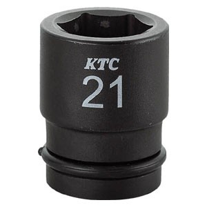 京都機械工具 BP4-12P 12.7sq.インパクトレンチ用ソケット(標準)ピン・リング付 12mmKTC[BP412P] 返品種別B