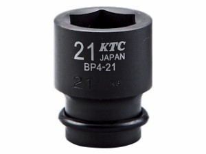 京都機械工具 BP4-09P-S 12.7sq.インパクトレンチ用ソケット (標準) 9mm ピン・リング付きKTC[BP409PSKTC] 返品種別B