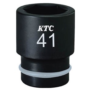 京都機械工具 BP6-17P 19.0sq.インパクトレンチ用ソケット(標準)ピン・リング付 17mmKTC[BP617P] 返品種別B