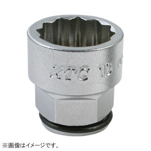 京都機械工具 BZ14-13W ラチェットめがね用ソケット 13mmKTC[BZ1413WKTC] 返品種別B