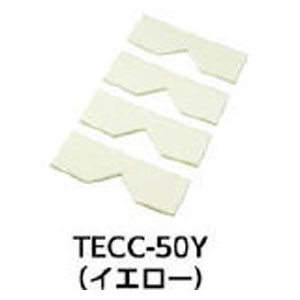 トラスコ中山 TECC50Y エッジクッションテープ　コーナー用4枚入（イエロー）[TECC50Yトラスコ] 返品種別B