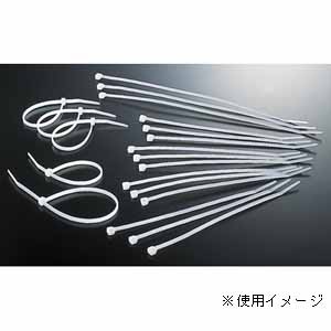 トラスコ中山 ケーブルタイ（100本）幅2.5mm×300mm　最大結束φ80標準型 TRUSCO 結束バンド インシュロック TRCV300SS返品種別B