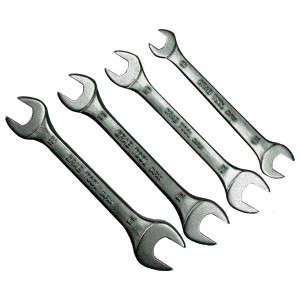 CRAB TOOL VS-400 超薄型スパナ 4PCS.[VS400SATO] 返品種別B