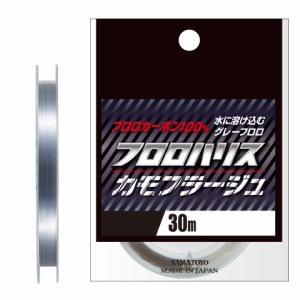 山豊テグス フロロハリスカモフラージュ 30m グレー(1号/4lb) フロロハリスカモフラージュ 30m グレー(1ゴウ/4lb)返品種別B