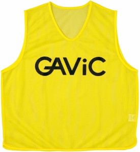 GAVIC サッカー・フットサル用　ビブス（背番号付）10枚セット（イエロー・サイズ：フリー） GA9605-YEL-FREE返品種別A