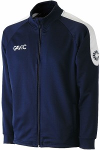 GAVIC サッカー・フットサル用　ジュニア AKウォーミングトップ（フルZIP）（NVY/WHT・150） ガビック GA0616-NVYWH-150返品種別A