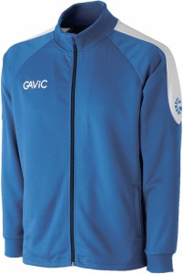 GAVIC サッカー・フットサル用　ジュニア AKウォーミングトップ（フルZIP）（BLU/WHT・140） ガビック GA0616-BLUWH-140返品種別A