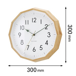 インターフォルム 掛け時計INTERFORM　ウォールクロック Skog スコーグ CL-4253[CL4253] 返品種別A