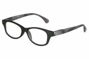 ダルトン(DULTON) YGH55BKZ/1 READING GLASSES BLACK/ZEBRA 1.0[YGH55BKZ1] 返品種別B