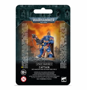 ゲームズワークショップ SPACE MARINES CAPTAIN WITH MASTER-CRAFTED BOLT RIFLEウォーハンマー  返品種別B