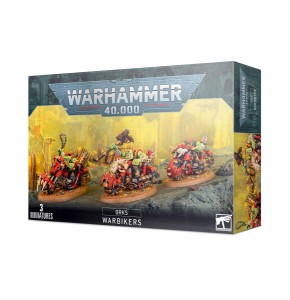 ゲームズワークショップ ORKS WARBIKERS オルク：ウォーバイカーウォーハンマー  返品種別B