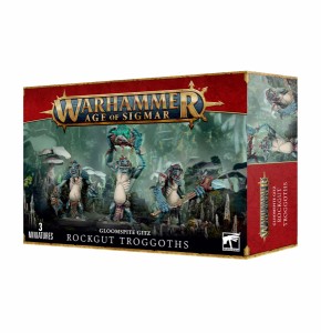 ゲームズワークショップ GLOOMSPITE GITZ: ROCKGUT TROGGOTHS グルームスパイト・ギット：ロックガット・トロゴスウォーハンマー  返品種