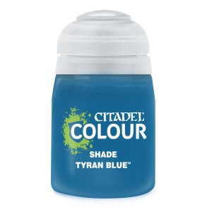 ゲームズワークショップ シタデルカラー シェイド: TYRAN BLUE ティラン・ブルー塗料  返品種別B