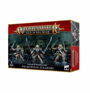 ゲームズワークショップ OSSIARCH BONEREAPERS NECROPOLIS STALKERSウォーハンマー  返品種別B