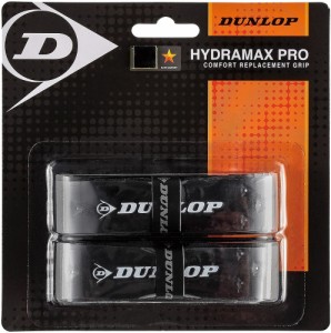 ダンロップ DUN-DSSQ00063 リプレイスメントグリップ 2本入り（ブラック）DUNLOP　HYDRAMAX PRO[DUNDSSQ00063] 返品種別A