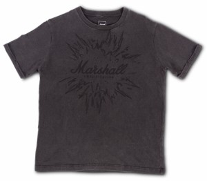 マーシャル SPARK/S ベルベッドエンボス Marshall ロゴデザイン Tシャツ(サイズ：S)[SPARKS] 返品種別A