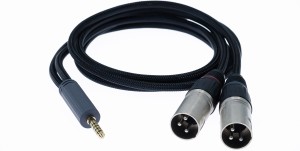 アイファイ・オーディオ 4.4TOXLR-CABLE-SE バランス変換ケーブル【4.4mmオス→XLRオス】iFI-Audio[44TOXLRCABLESE] 返品種別A