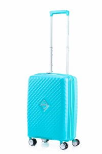 アメリカンツーリスター スーツケース　31/37L（AQUA BLUE） SQUASEM　スピナー55 エキスパンダブル アクアブルー QJ2-11001返品種別B