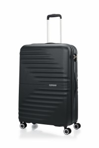 アメリカンツーリスター スーツケース　94L（UNIVERSE BLACK） TWIST WAVES　スピナー77 ユニバース ブラック QC6-19008返品種別B