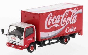 Coca-Cola Collectibles 1/76 いすゞ　Nシリーズ　コンテナトラック【1764144】ミニカー  返品種別B