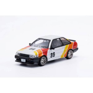 ダイキャストチーム 1/64  トヨタ カローラ LEVIN (RHD) TRDデコ【LL-009-28】ミニカー  返品種別B